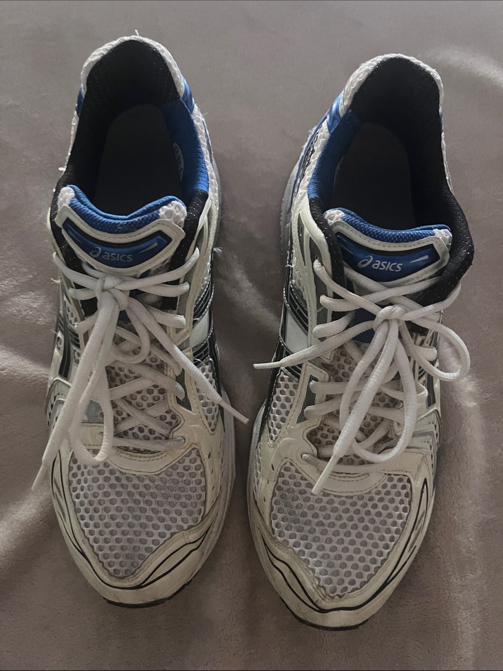 ASICS Gel-Kayano 14 Cream Blue Coast / Tuna Blue - Men's Size 12 (1203A740-104)
